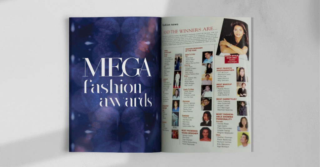 MEGA Fashion Awards Magazine